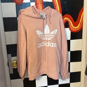 Pink adidas hoodie